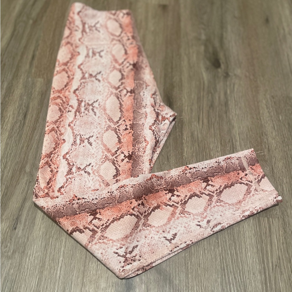 Victorias Secret Pink Snake Print Leggings_S - Picture 4 of 5